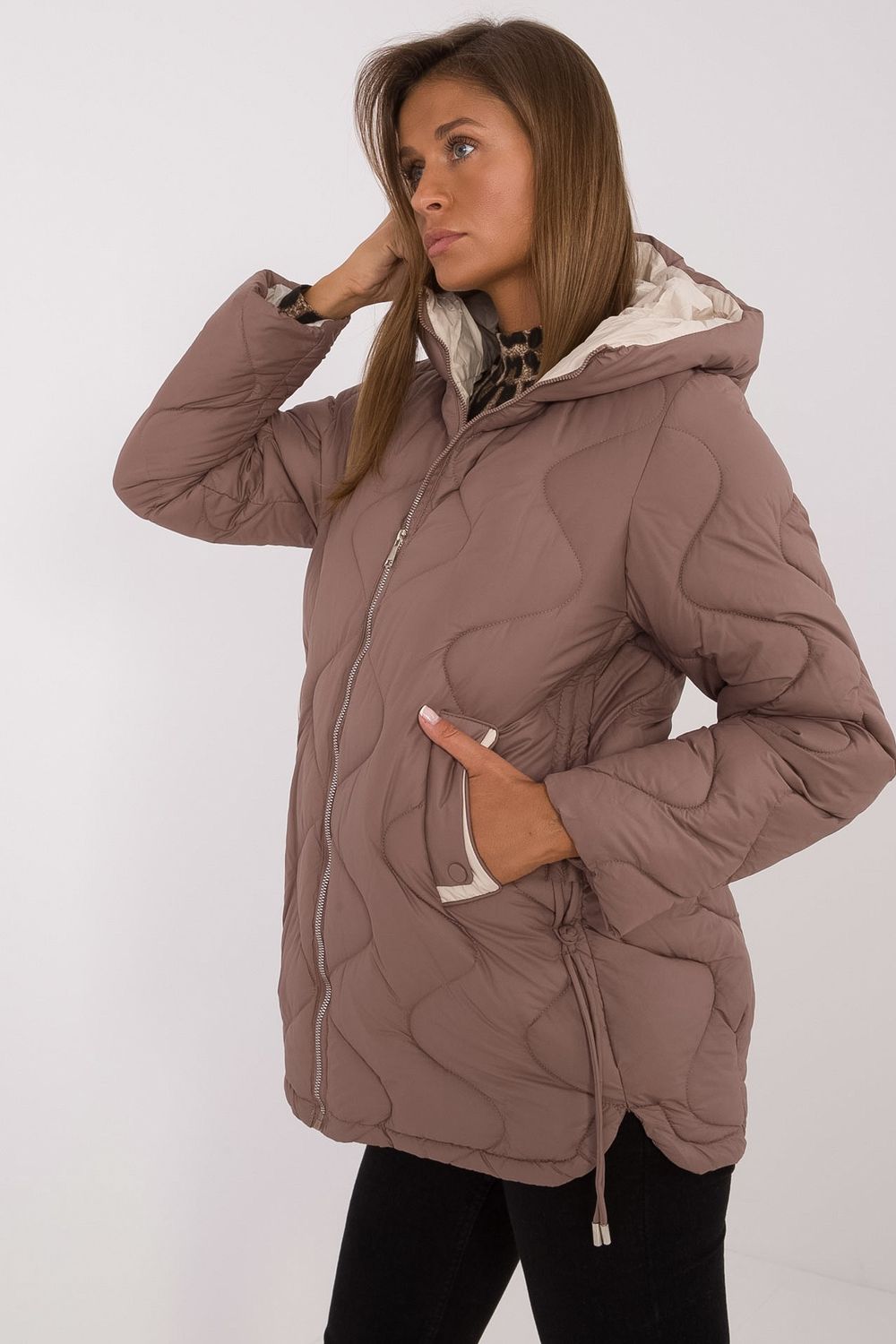 Quilted coat