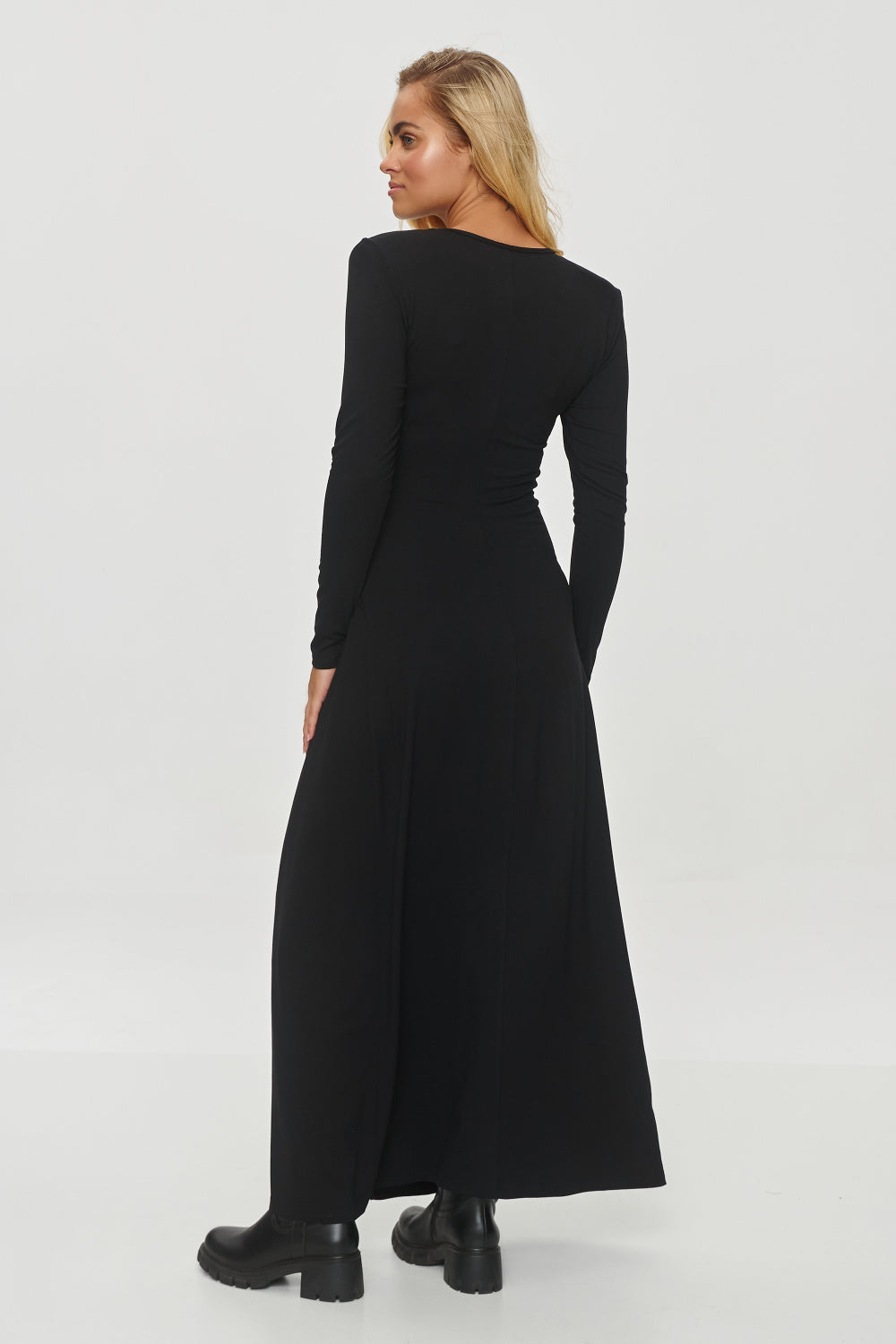 Draped dress