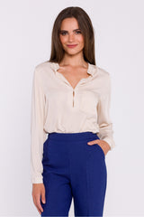 Satin blouse