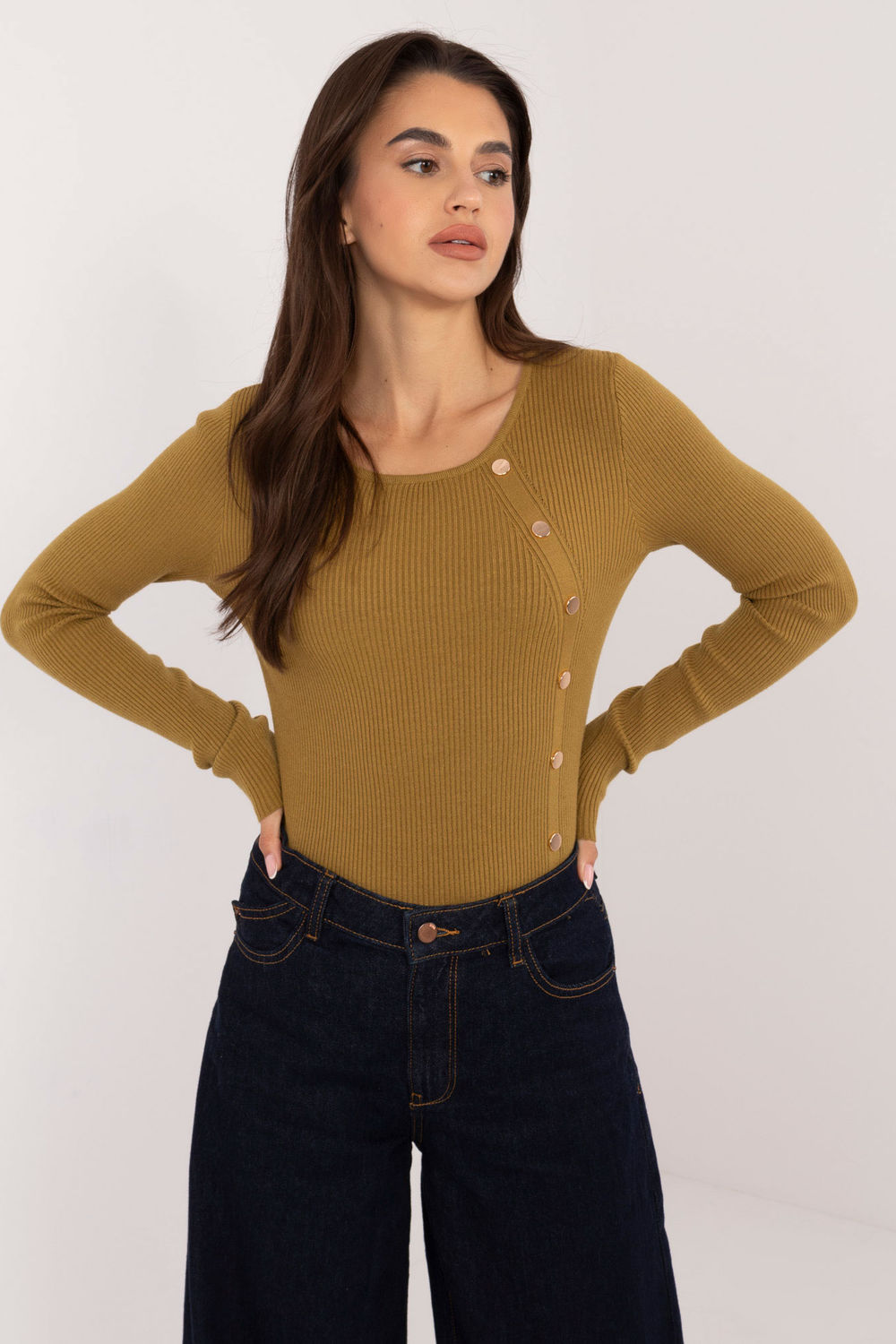 Ribbed jumper