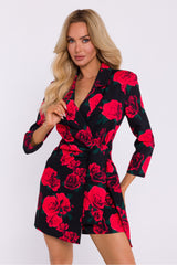 Printed playsuit