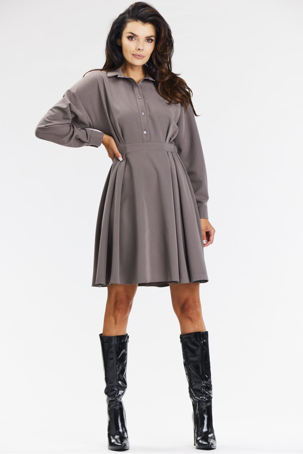 Flared dress from Awama