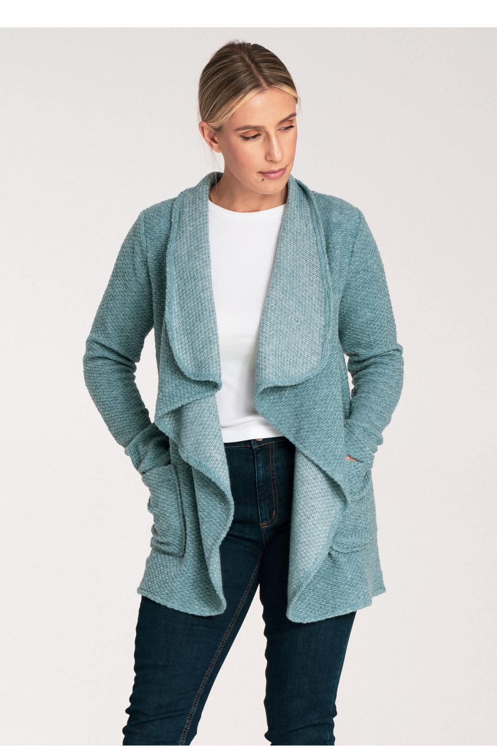 Wool cardigan