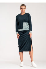 Velour skirt