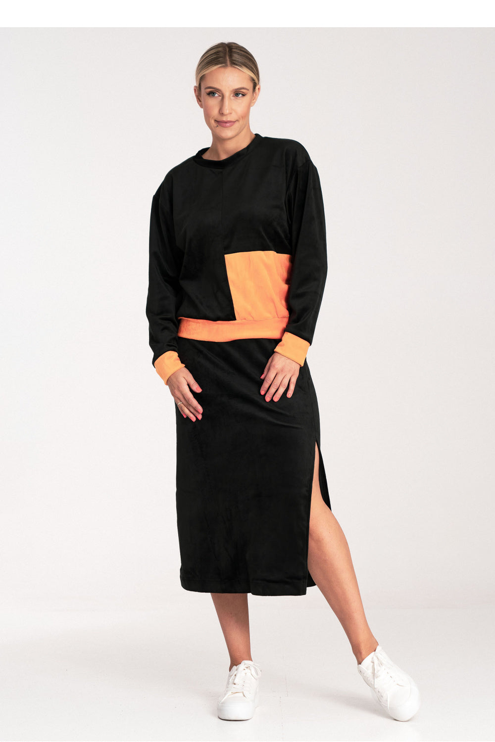 Velour skirt