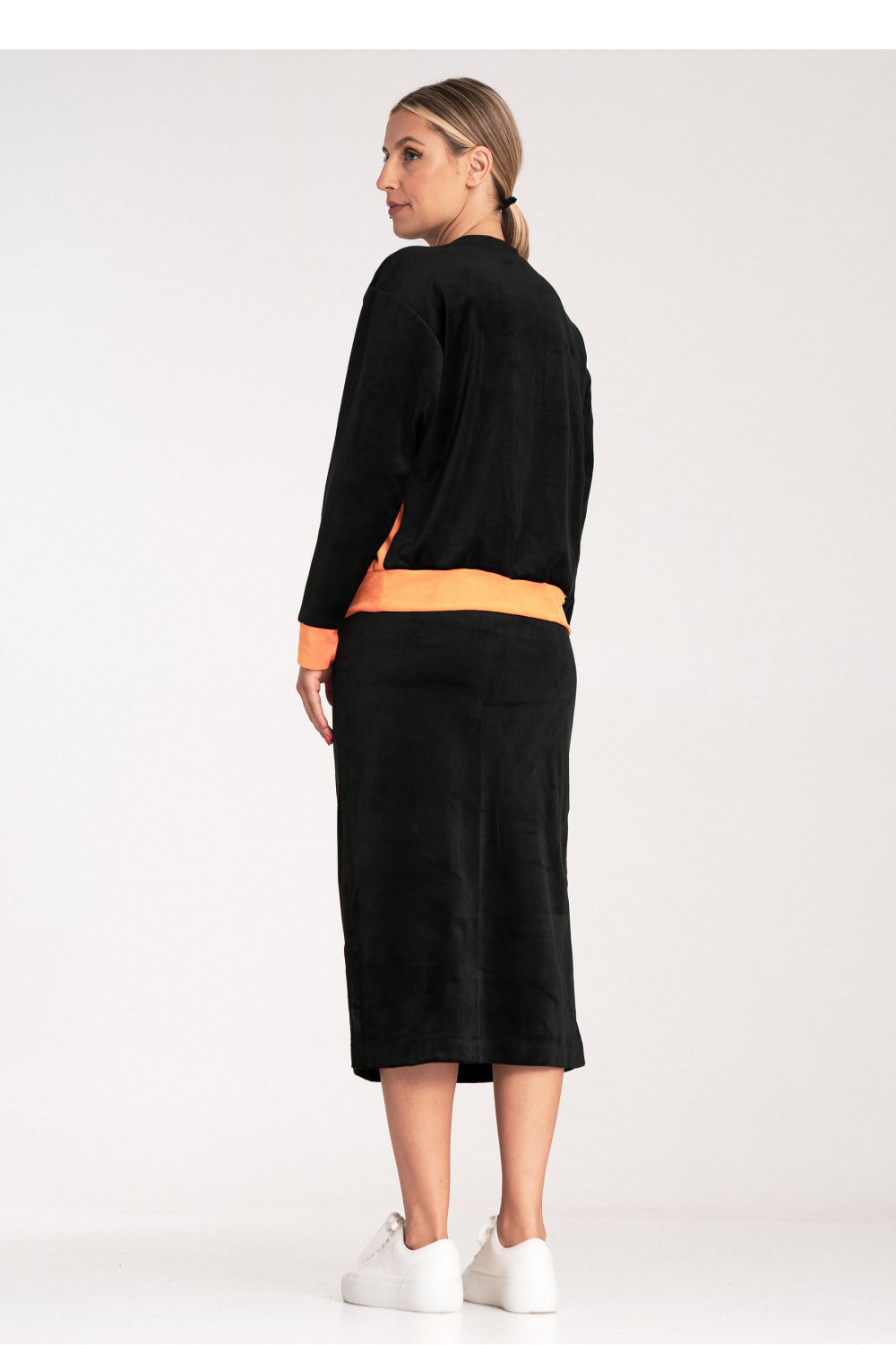 Velour skirt