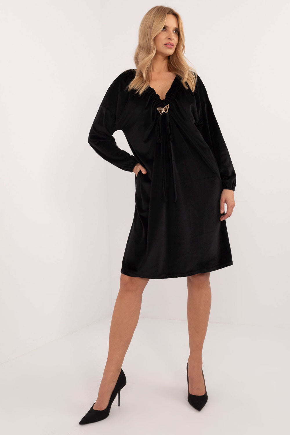 Velour dress