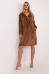 Velour dress