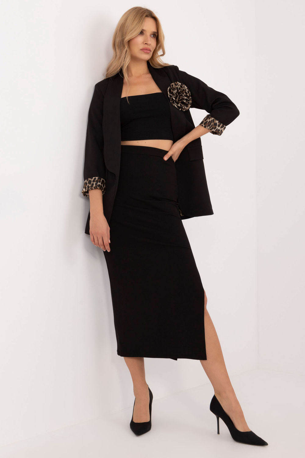 Ribbed skirt