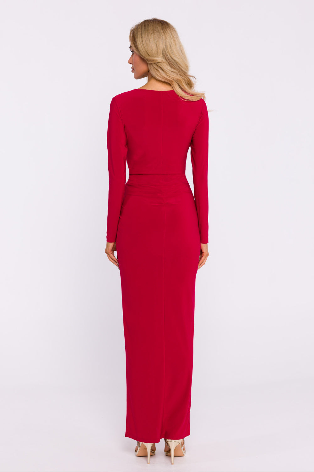 Knit evening dress