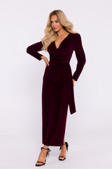 Knit evening dress