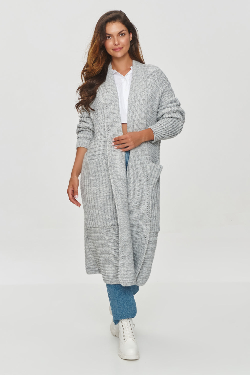 Ribbed cardigan
