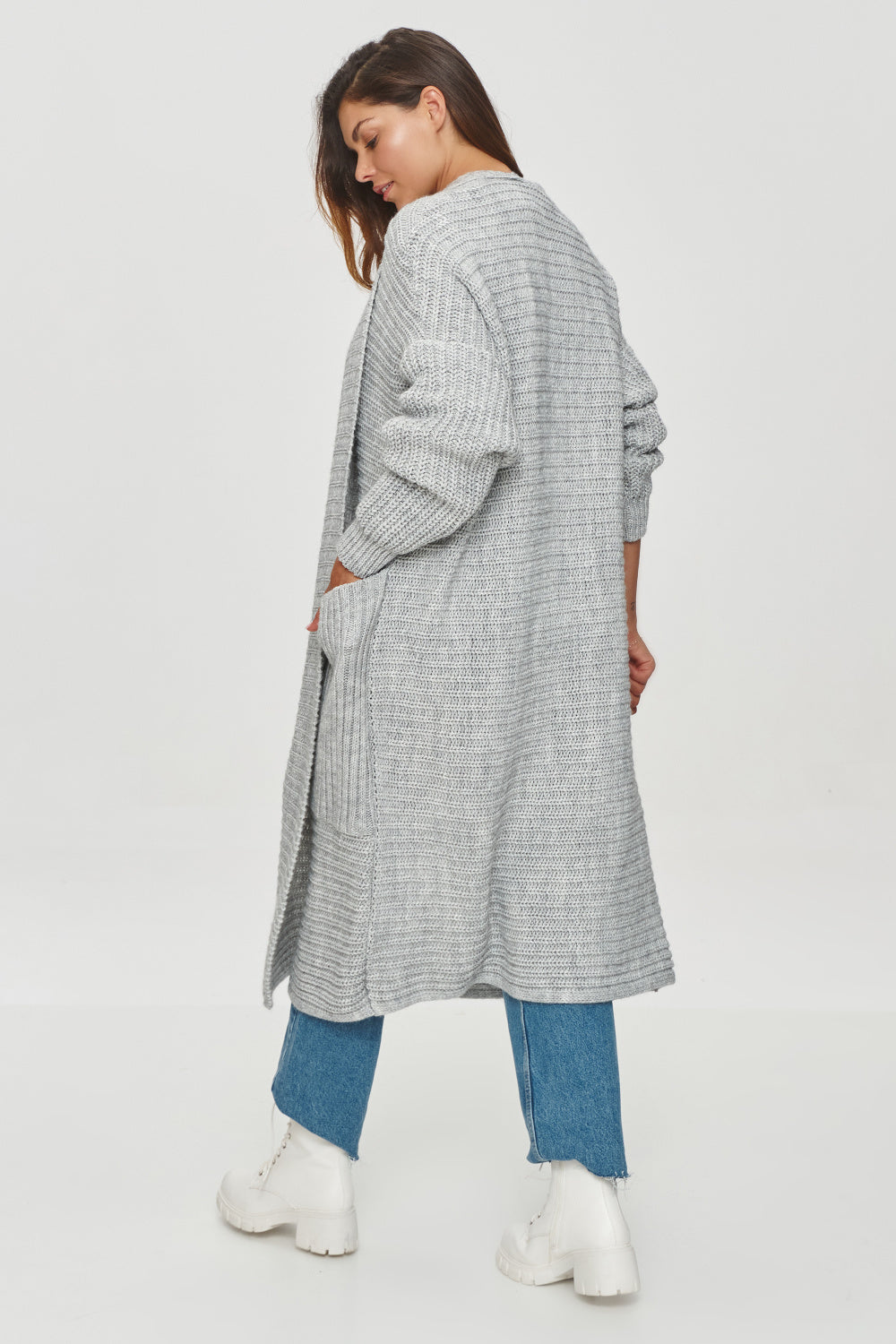 Ribbed cardigan