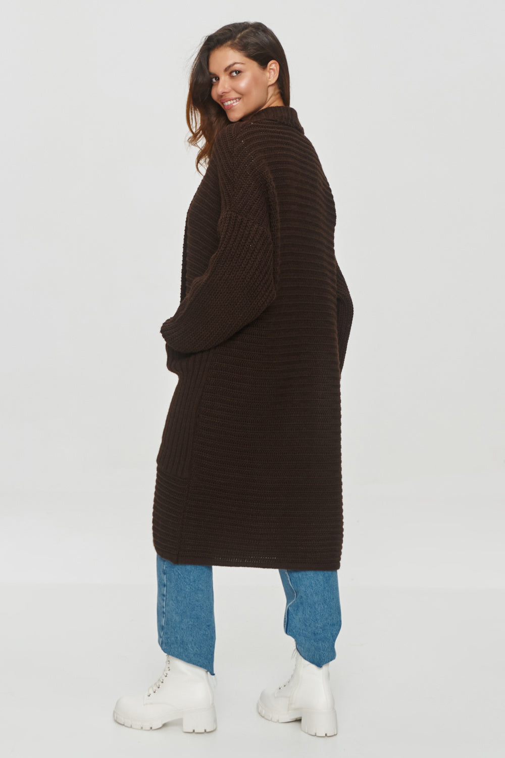 Ribbed cardigan