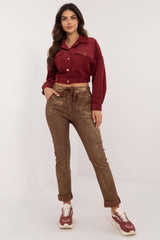 Glossy trousers