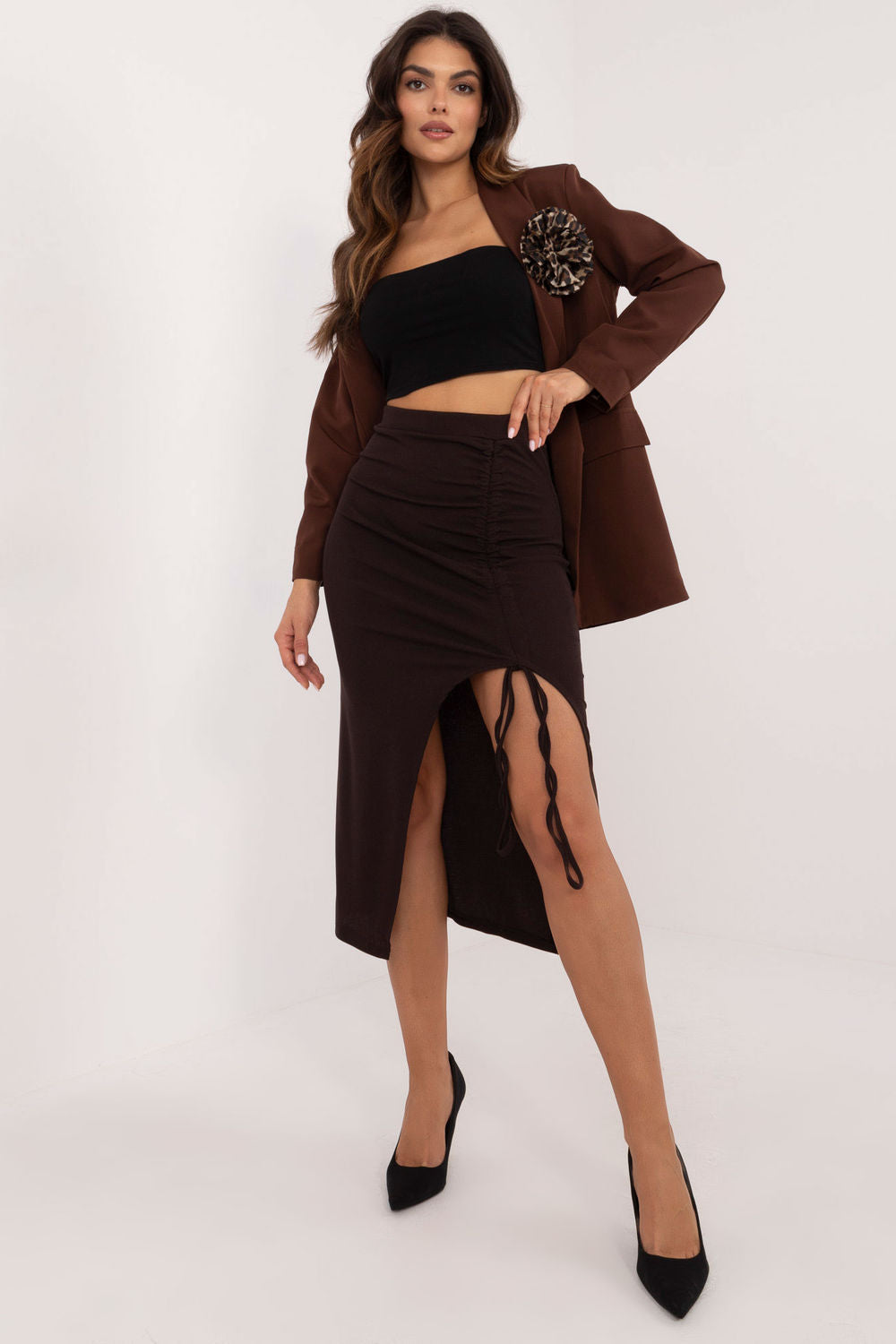 Ribbed skirt