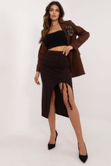 Ribbed skirt