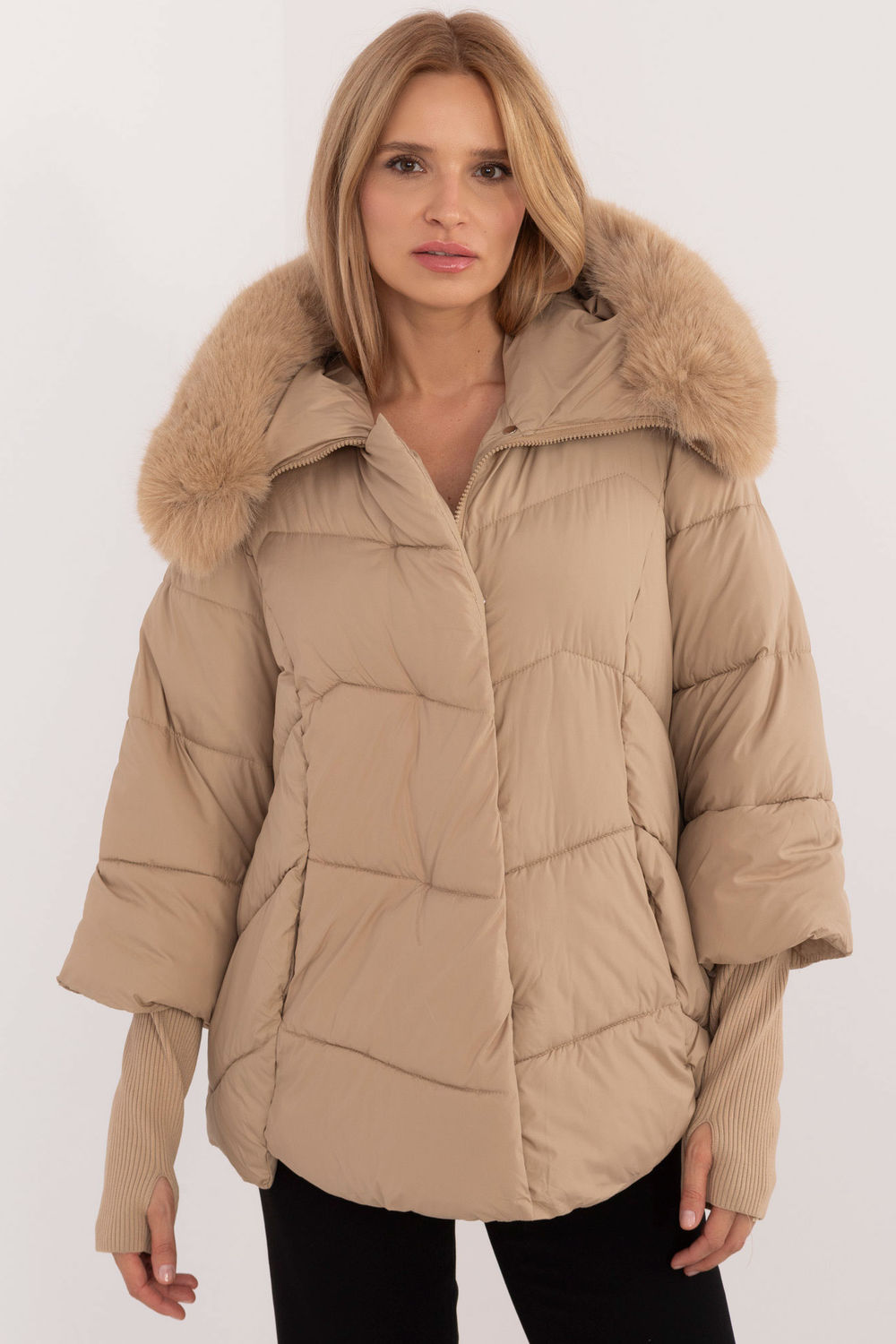 Ribbed coat