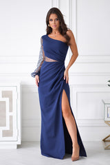 Sequin evening dress