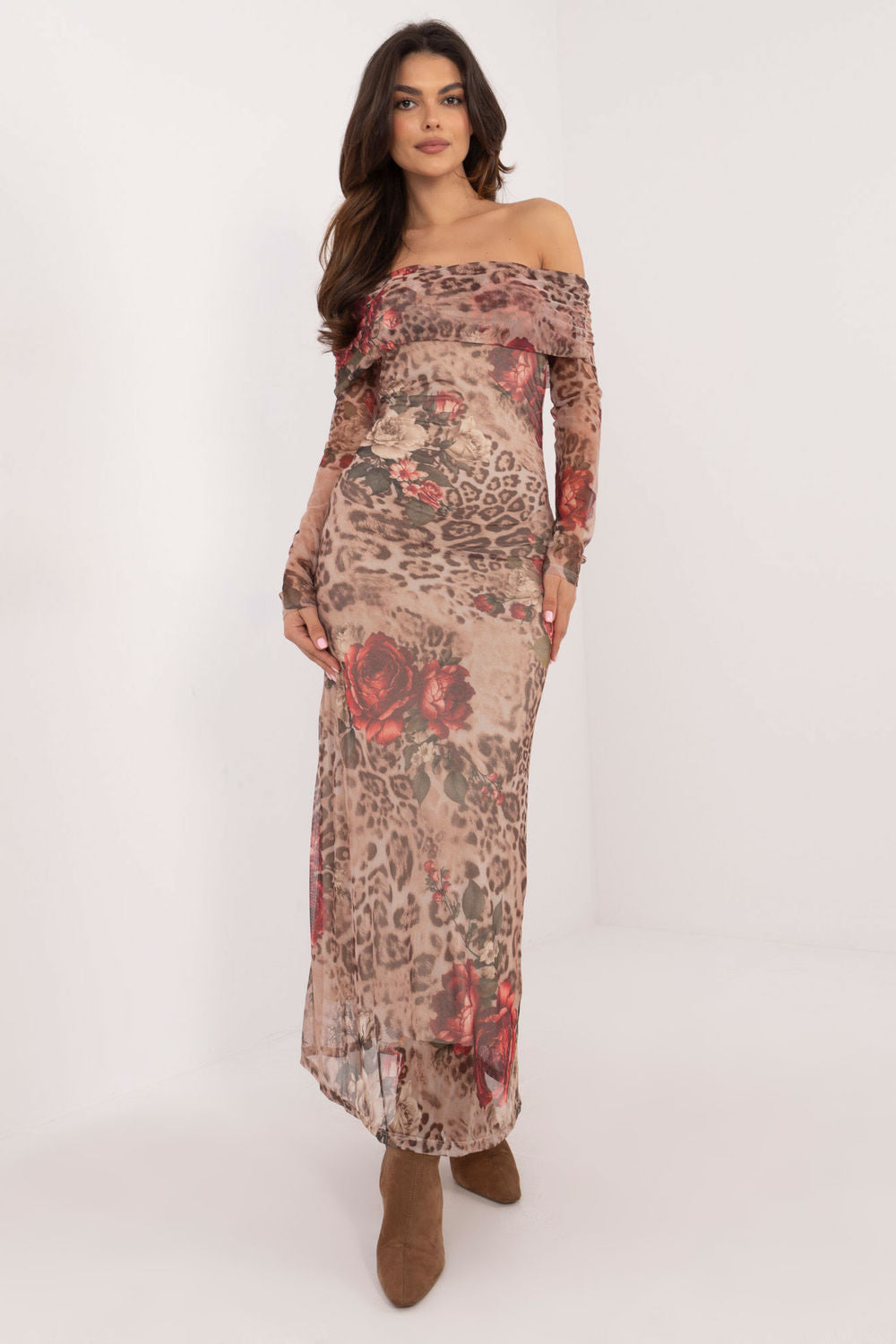 Midi evening dress