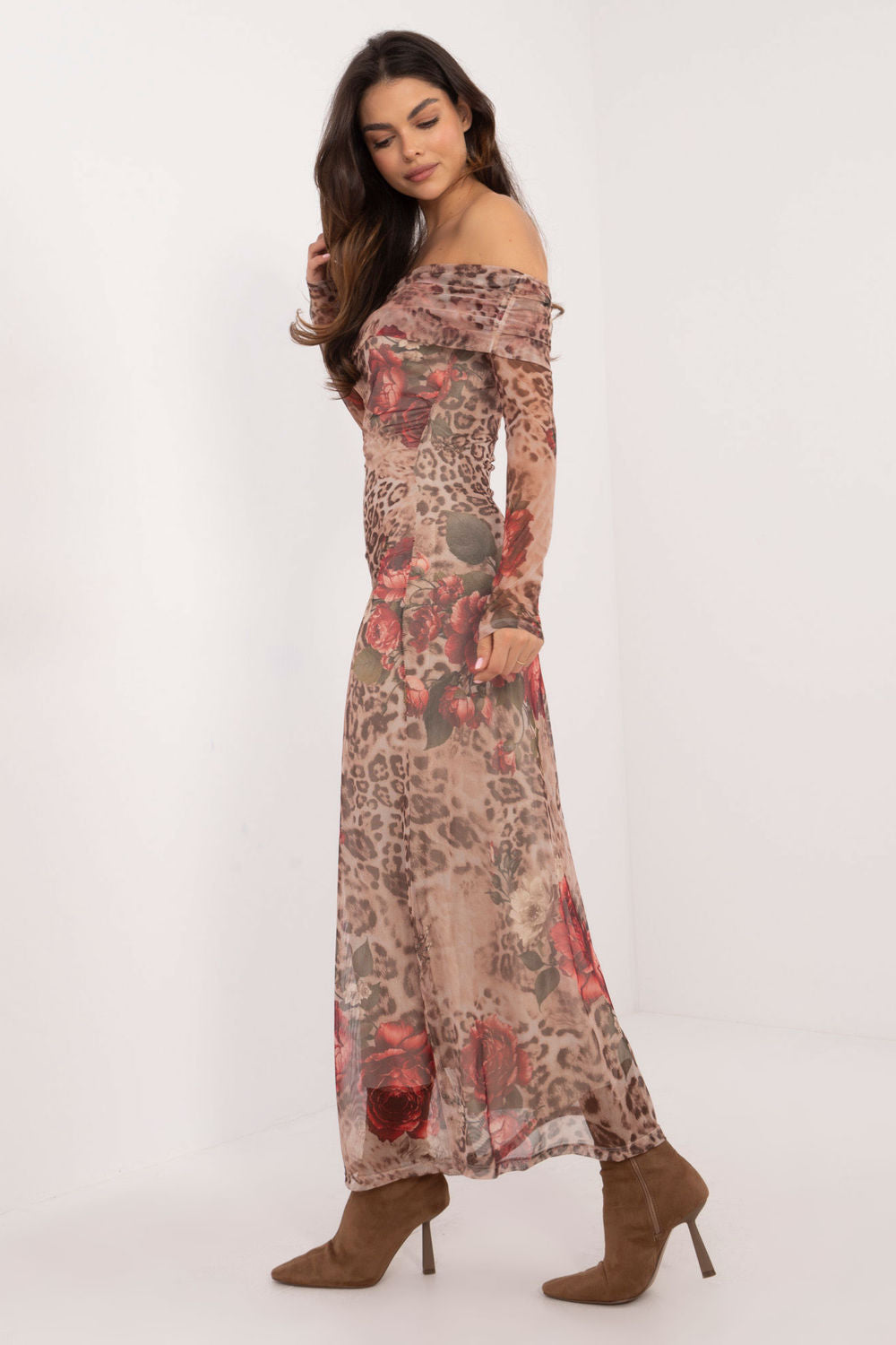 Midi evening dress