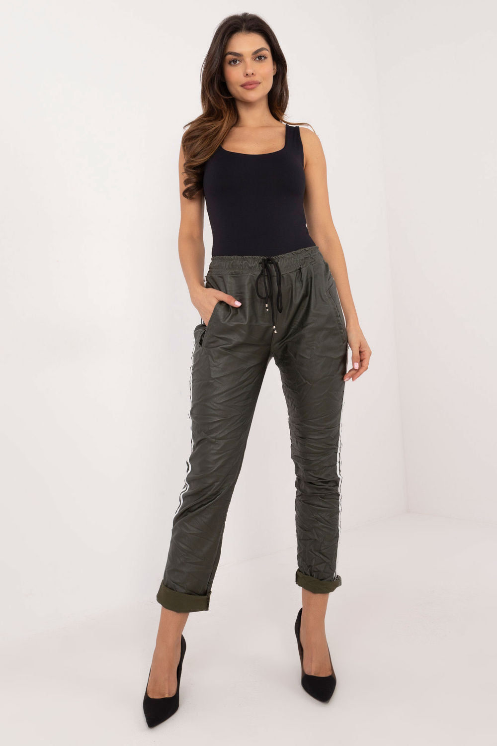 Leather trousers
