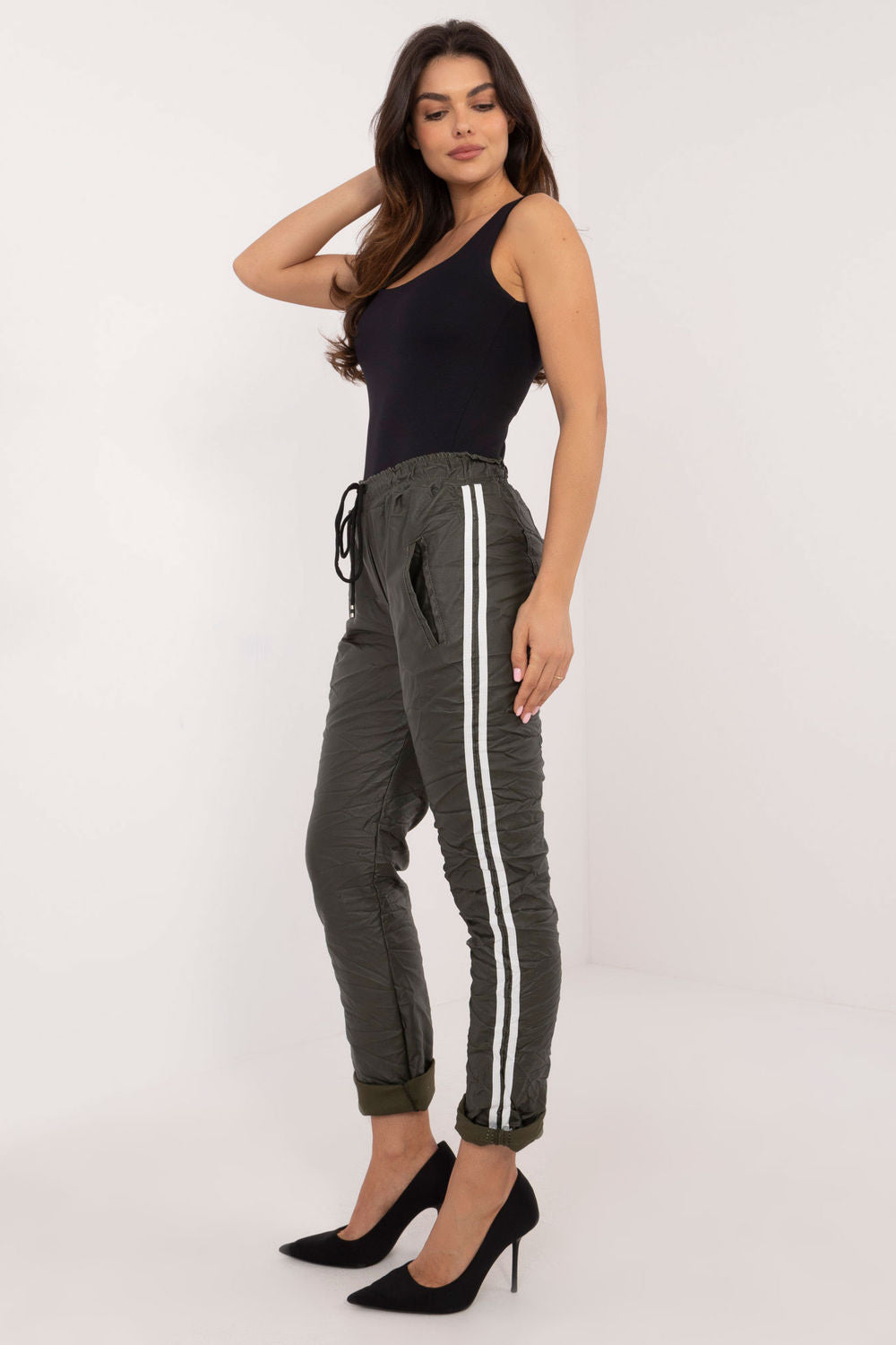 Leather trousers