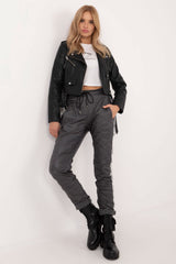 Leather trousers