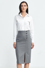 Striped skirt