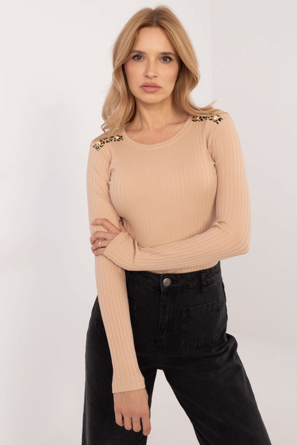 Ribbed blouse