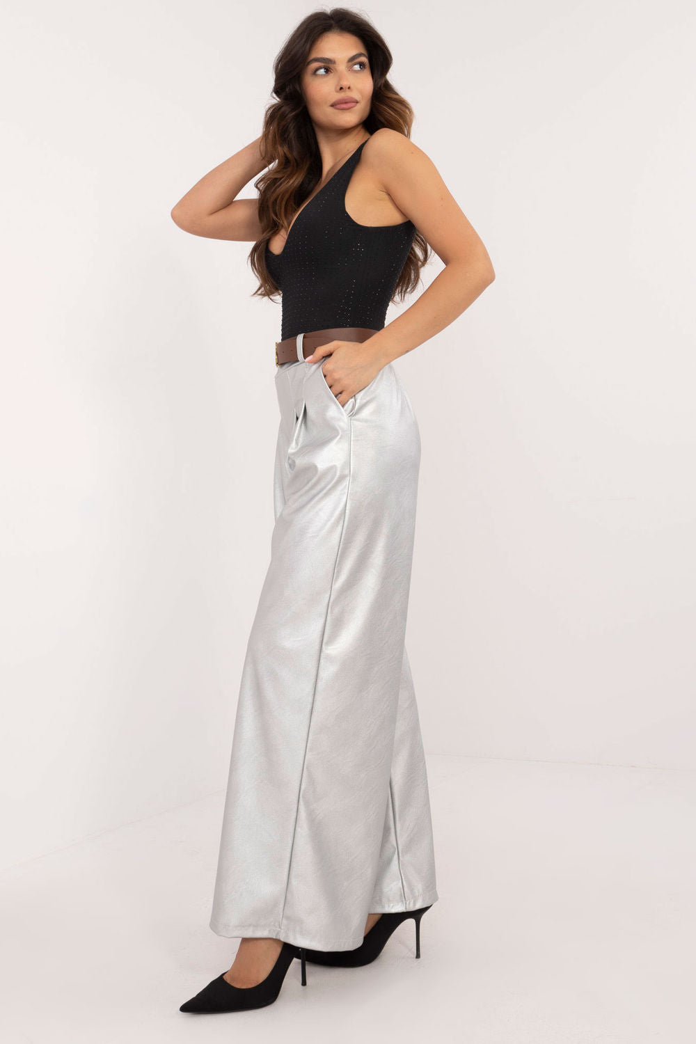 Leather trousers
