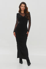 Fitted evening dress
