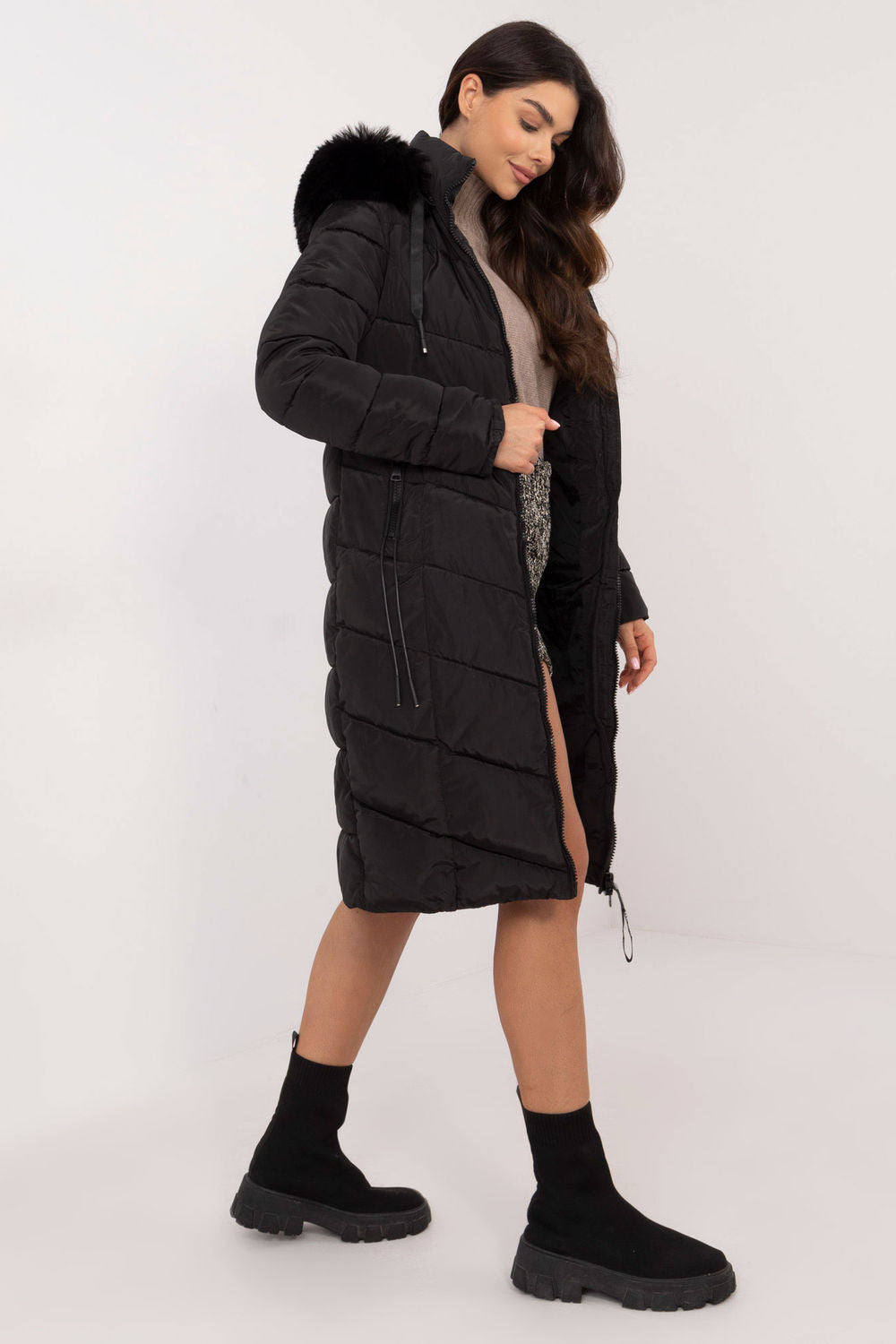 Quilted coat