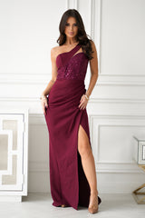Sequin evening dress