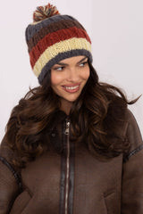 Striped beanie
