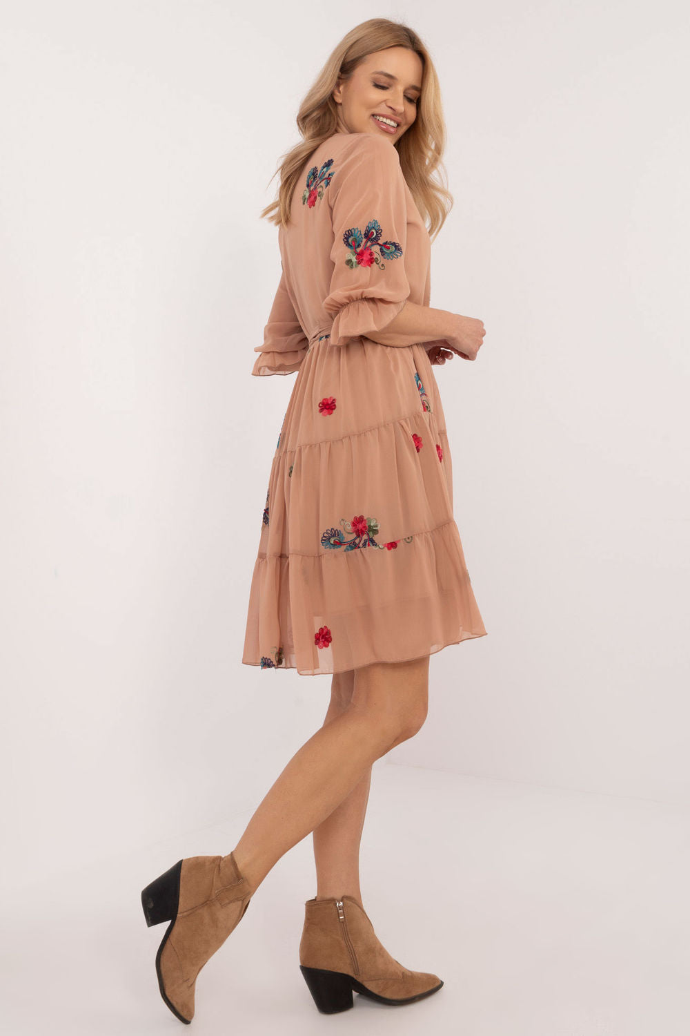 Embroidered dress