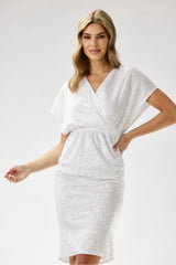 Sequin evening dress
