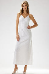 Fitted evening dress