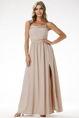 Fitted evening dress
