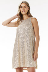Sequin evening dress