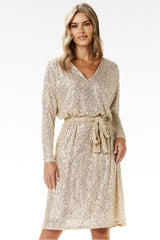 Midi evening dress