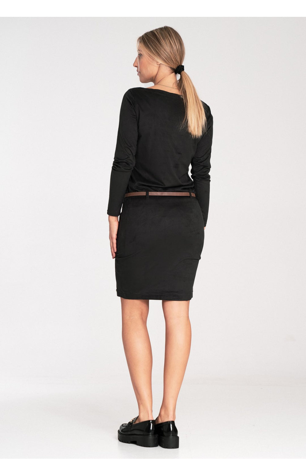 Suede dress