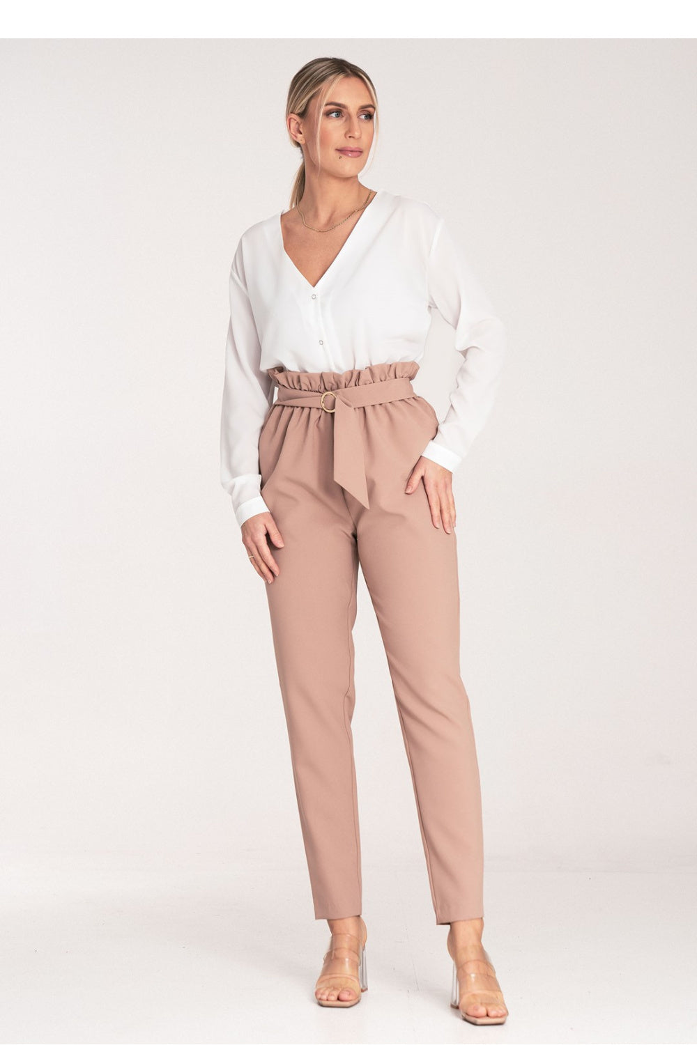 Polyester trousers