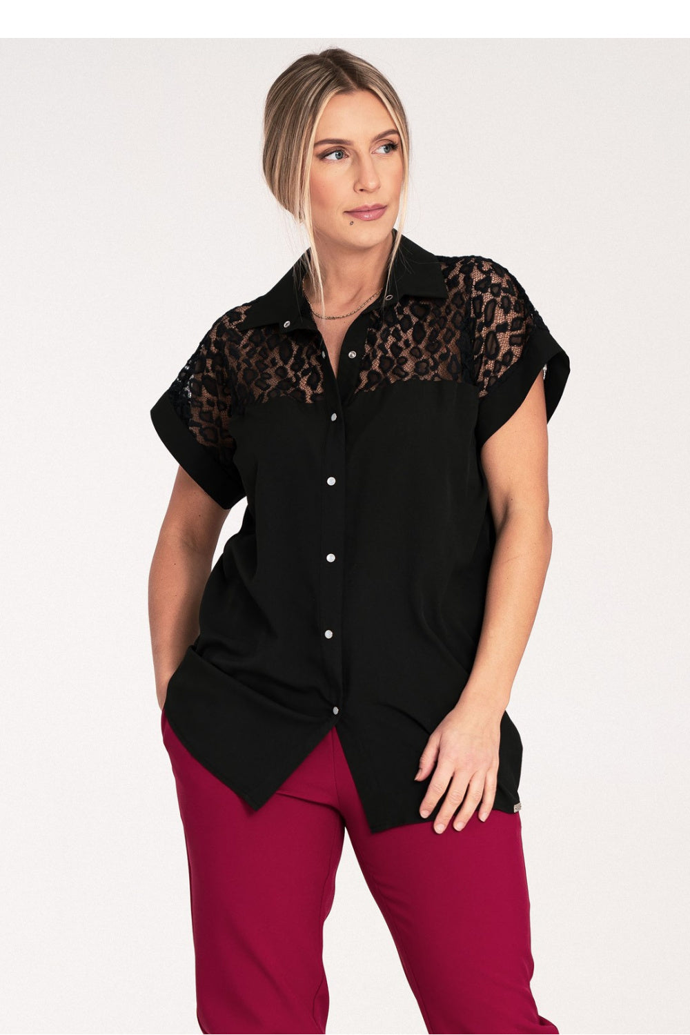 Sheer shirt