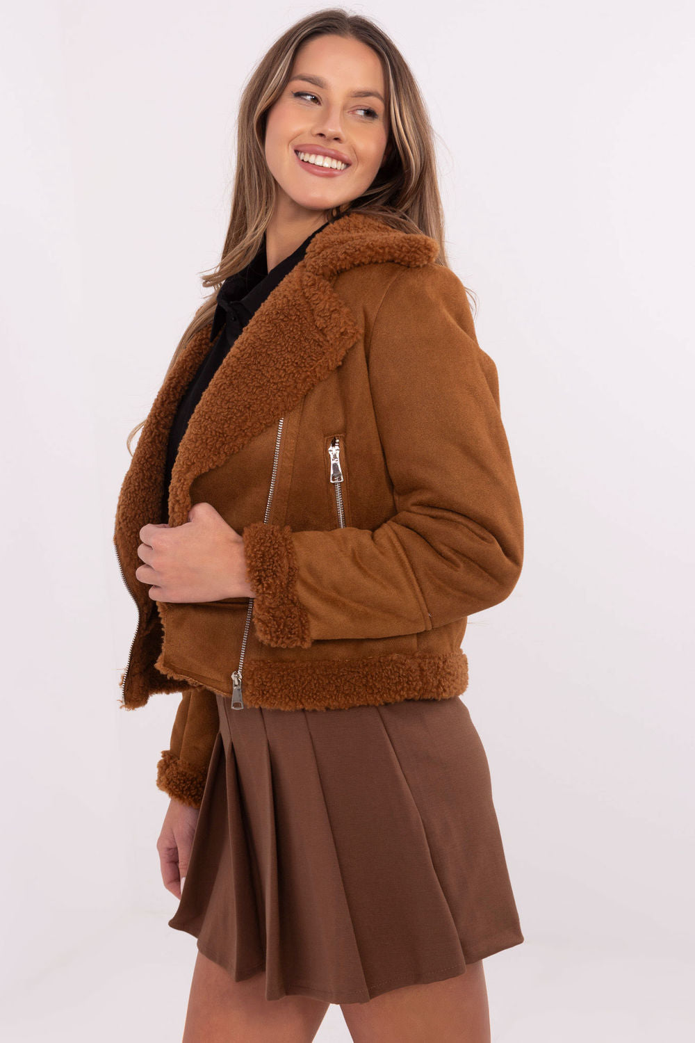 Polyester coat