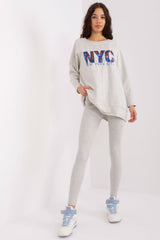 Ribbed trousers