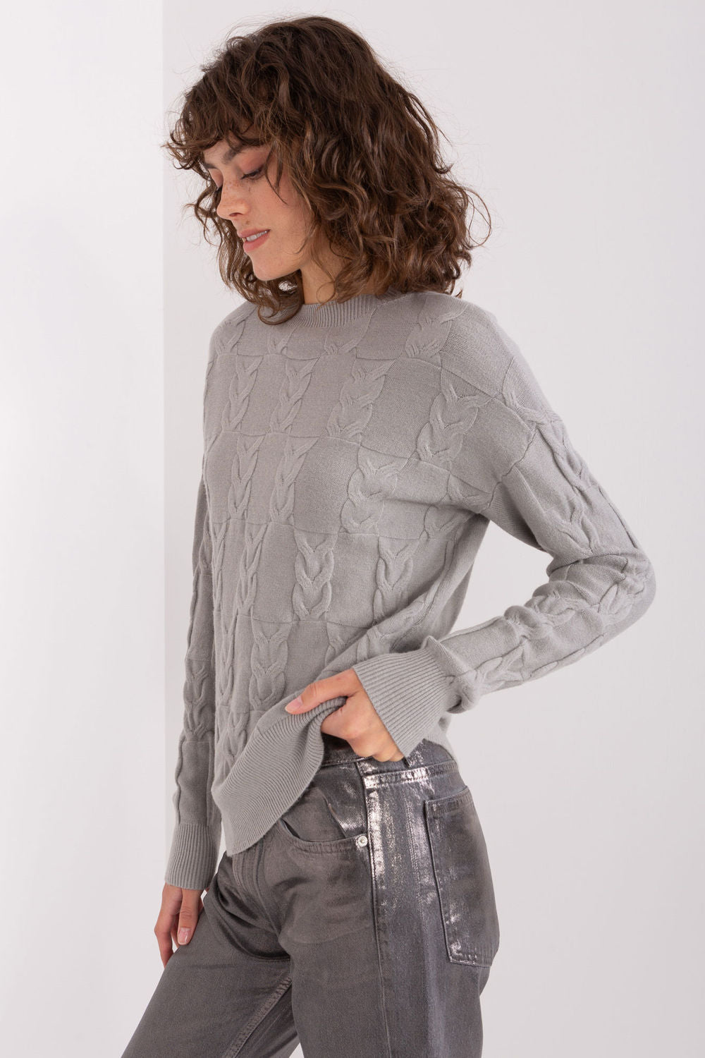 Textured jumper