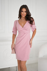 Wrap cocktail dress