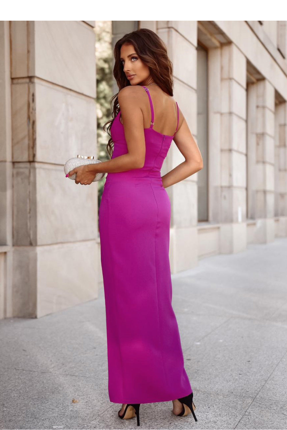 Fitted evening dress