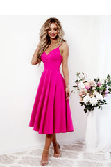 Wrap evening dress